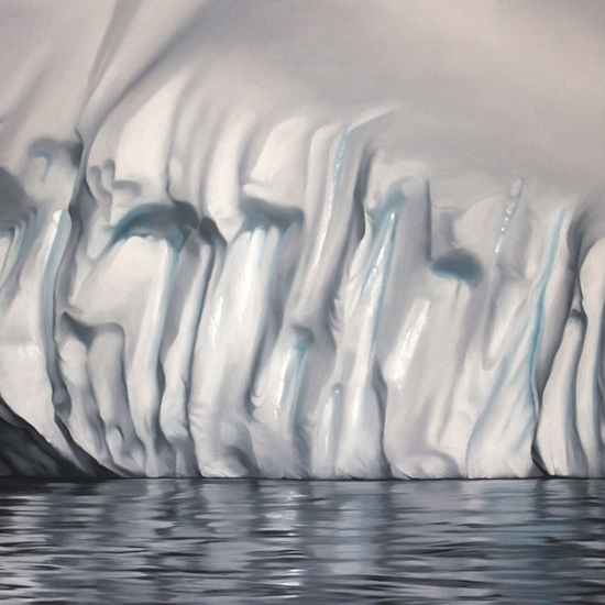 Zaria Forman creates pastel drawings of endangered landscapes, from Greenland and Antarctica, to the Maldives. Her work aims to draw attention to global warming and the landscapes in need of protection.