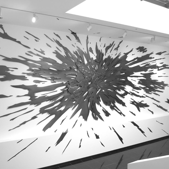 Andreas Kock installation in a private residence