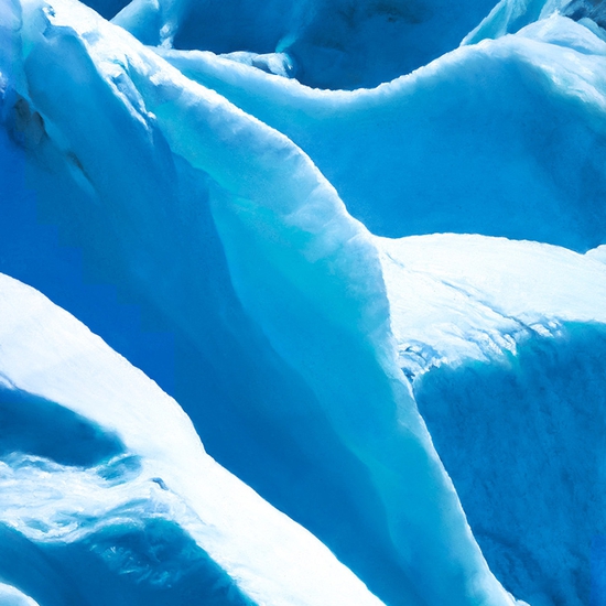 Zaria Forman: Perito Moreno Glacier no. 6, Argentina, December 13th, 2018, 2020, Soft pastel on paper, 20 x 16.5 inches (framed dimensions: 28.75 x 20.25 x 3.5 inches)