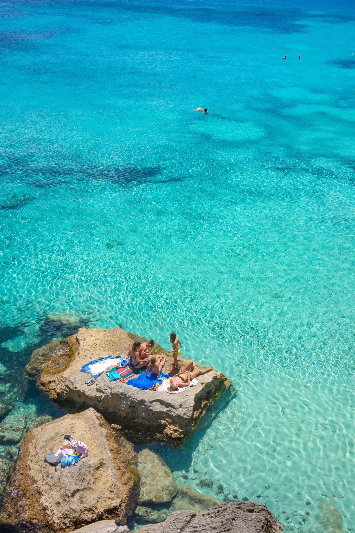 Deb Achak: Cala Azzurra, Favignana Sicily, 2018, Digital archival print, 30x20, 45x30, 60x40 inches