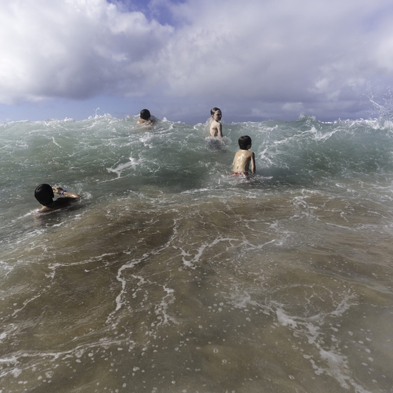 Deb Achak: Ombre Wave, 2017, Digital archival pigment print, 20x30, 30x45, 40x60 inches