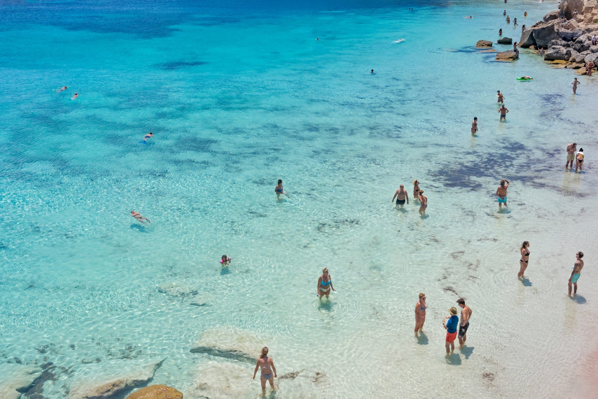 Deb Achak: Sicilian Beach, 2018, Digital archival print, 20x30, 30x45, 40x60 inches