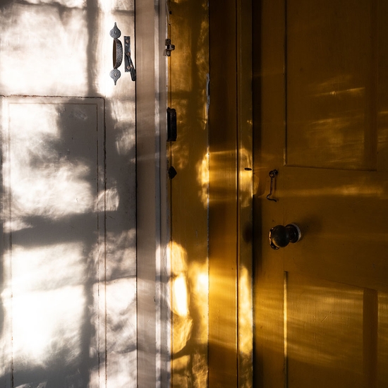 (19282) Two Doors, Evening Light -- Deb Achak