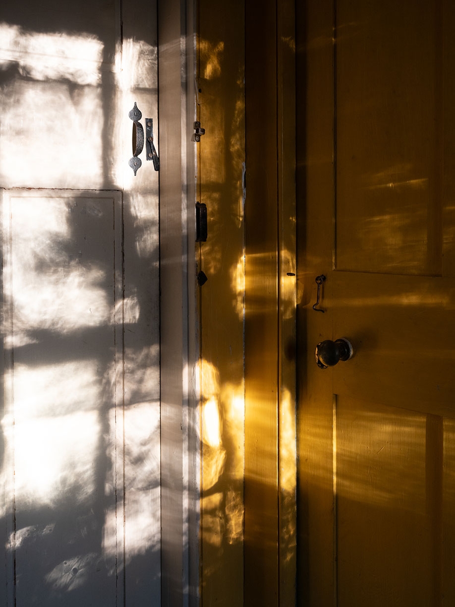 Deb Achak, Two Doors, Evening Light, 2025, Archival pigment print, Available in various sizes