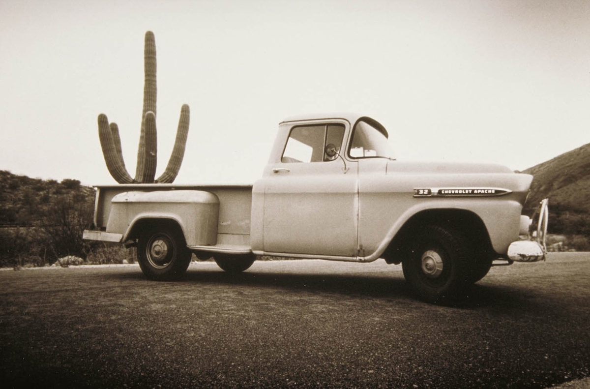 Jules Frazier: Apache Truck, 2009, Fine art archival print, 20 x 30 and 34 x 51 inches