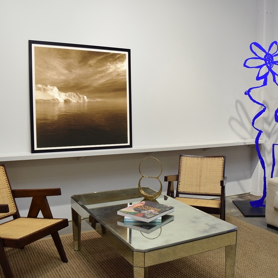 Gallery install of 'Greenland #3, Illussat'