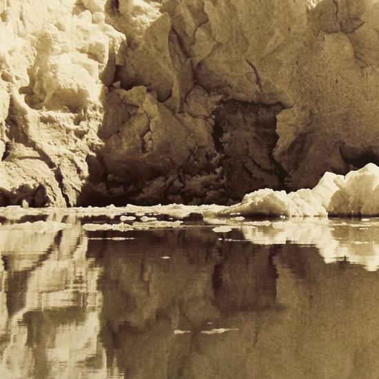 Detail of 'Patagonia #2A, Ice Mandala'