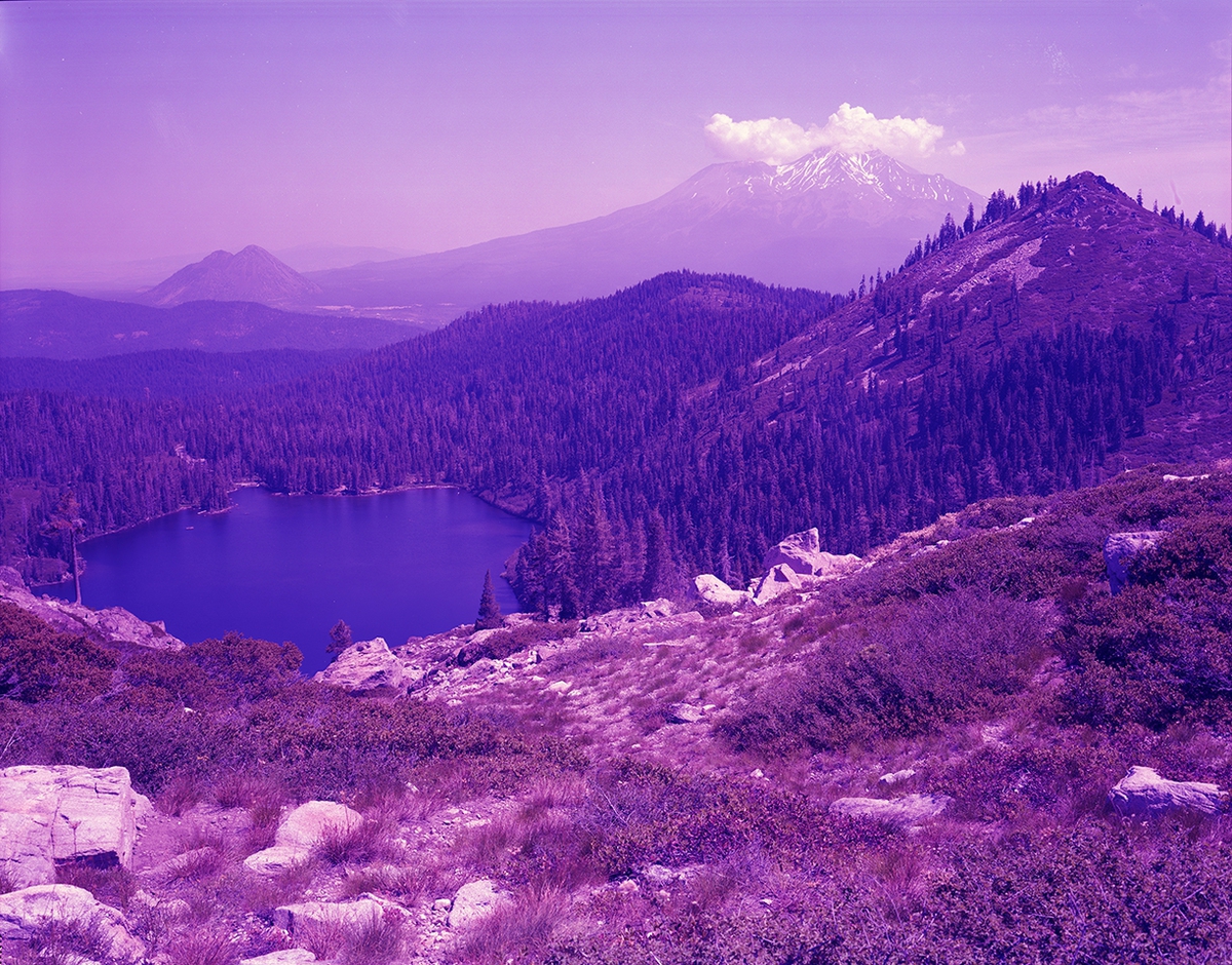 David Benjamin Sherry: North Cascades National Park, Washington, 2019, Edition of 3, Chromogenic print, 40 x 50 inches (framed dimensions: 42.25 x 52.25 x 2 inches)