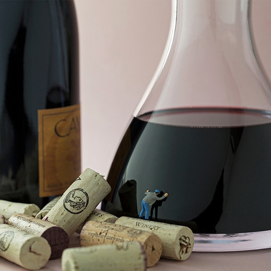 Decanter Men, 2012, Archival pigment print on metallic paper, Various sizes available