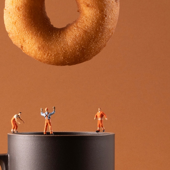 Detail of 'Doughnut Dunkers'