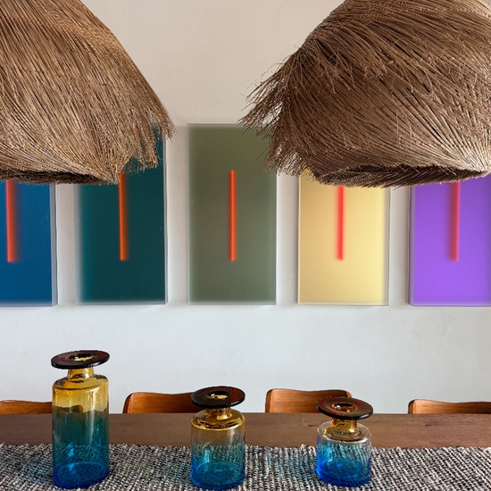Installation of 'Light Glyphs' in private residence