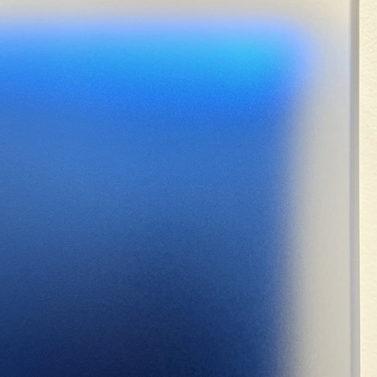 Detail of 'Light Glyph, 2025, 101425-4, Light Blue''
