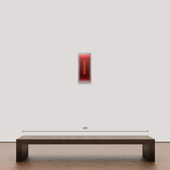 Spatial mockup of 'Light Glyph Red 080824'