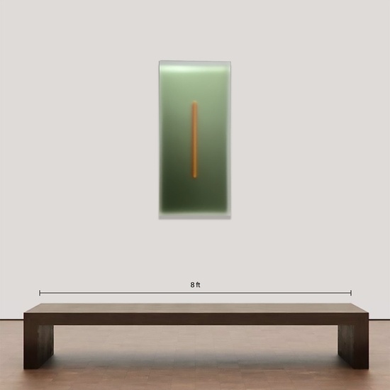 Spatial mockup of 'Light Glyph, 2025, 080125-1'