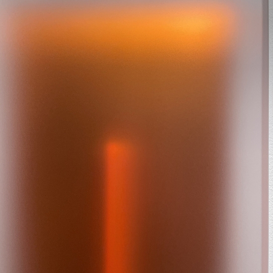 Detail of 'Light Glyph 2026 Orange'