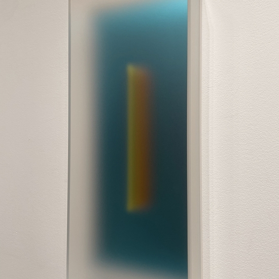 Side view of 'Light Glyph 2026 Teal'