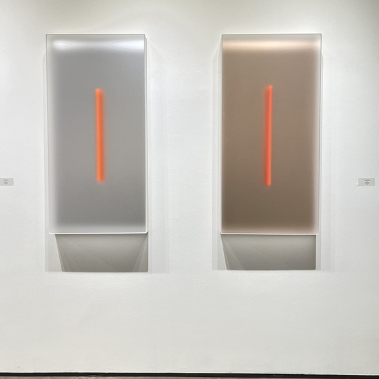 Casper Brindle, Refracted Matter, Install