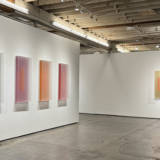Casper Brindle, Refracted Matter, Install