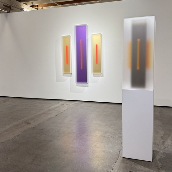 Casper Brindle, Refracted Matter, Install