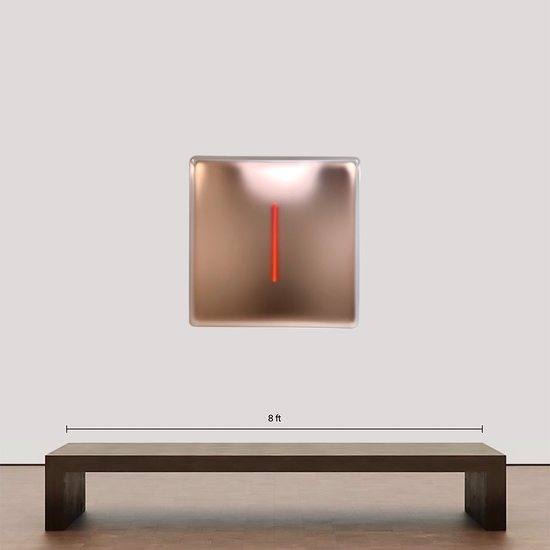 Spatial mockup of 'Rose Gold VF Glyph'