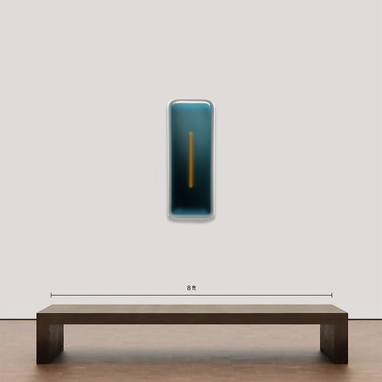 Spatial mockup of 'VF Light Glyph 080125-81 Teal'