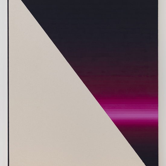 Audrey Stone: By Hand, 2020, Acrylic on canvas, 40 x 30 inches