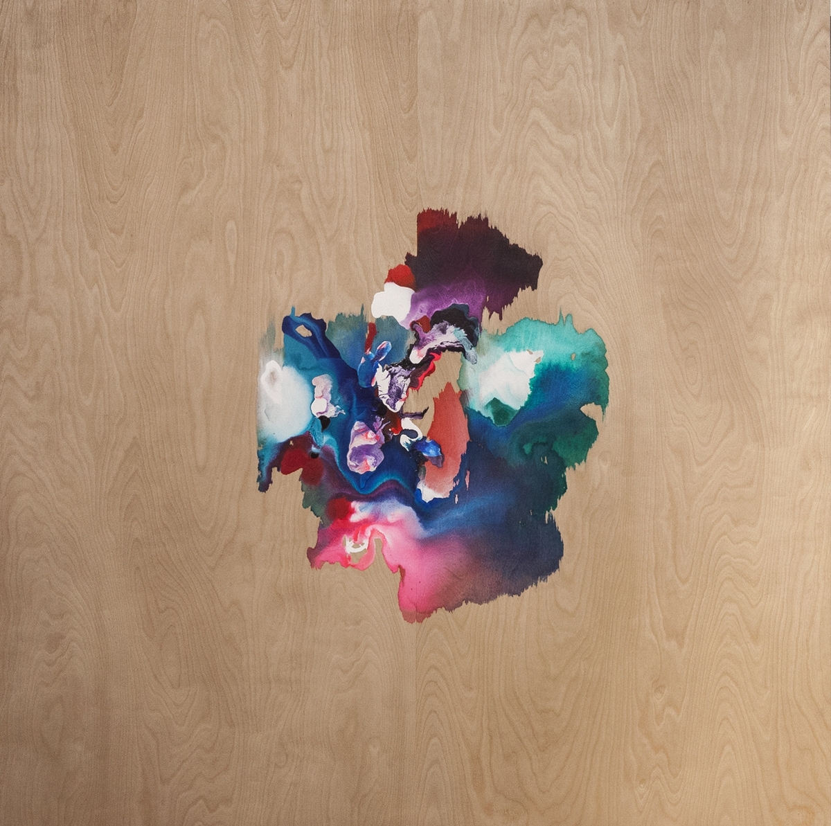 Dustin Yellin, Painting 109, 2015, Acrylic on panel, 74 x 74 x2 inches