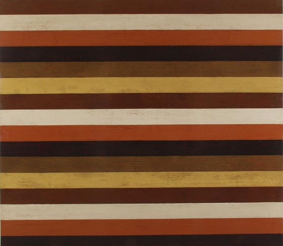Kris Cox, Striper 96.109.05, 2005, Mixed media on wood panel, 96 x 108 x 2 inches