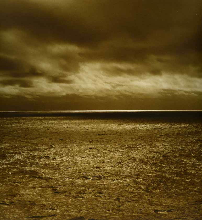 Rena Bass Forman: Cabot Strait, Newfoundland, 2006, Toned gelatin silver print, edition of 7, 38 x 38 inches