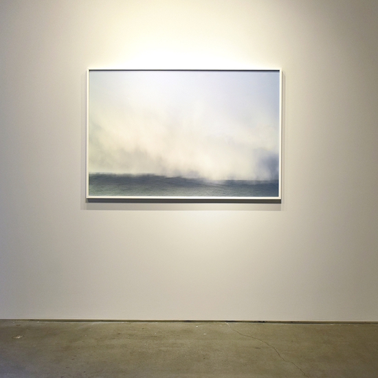 Installation view of Curtain at Solo Exhibition 2020: Latitude