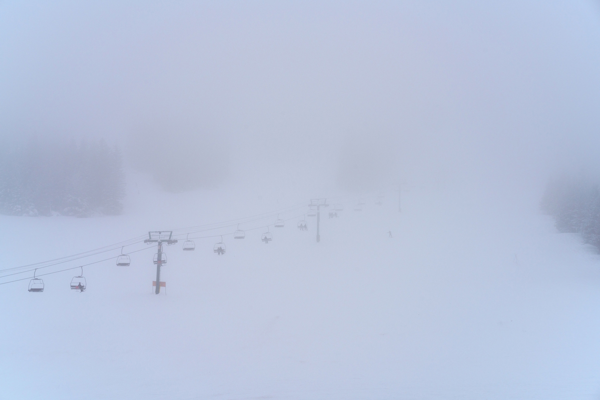 Jessica Cantlin: Skiers, 2016, Archival pigment print, available in various sizes