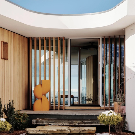 Installation at a private residence, Photo courtesy of Pappas Miron Interior Design, Photo by Joe Fletcher