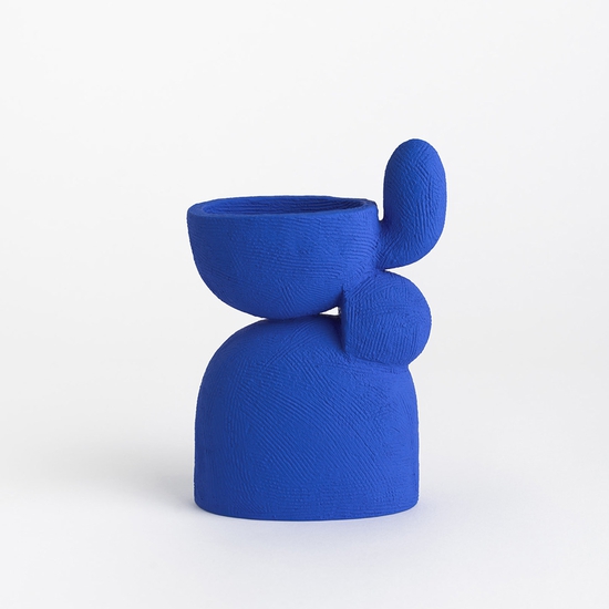 Iván Carmona: Garita Diez, 2023, Paint on ceramic, 9.5 x 6 x 4 inches