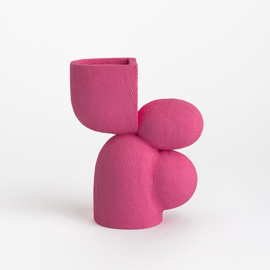 Iván Carmona: Garita Ocho, 2023, Paint on ceramic, 9.5 x 7.5 x 3 inches