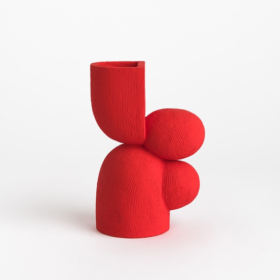 Iván Carmona: Garita Once, 2023, Paint on ceramic, 9.5 x 6.5 x 4.5 inches