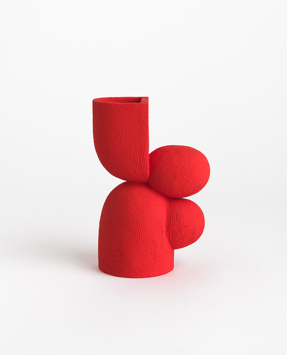 Iván Carmona: Garita Once, 2023, Paint on ceramic, 9.5 x 6.5 x 4.5 inches