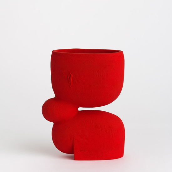 Iván Carmona: Morro Dos, 2021, Ceramic, 10 x 8 x 4 inches