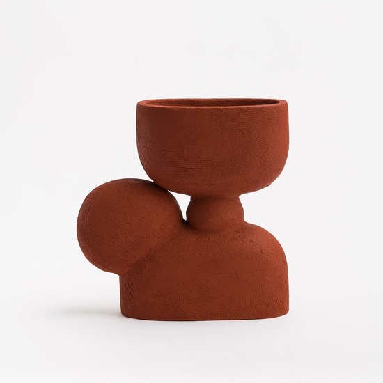 Iván Carmona: Morro, Diez, 2021, Ceramic, 9.75 x 10 x 3.5 inches