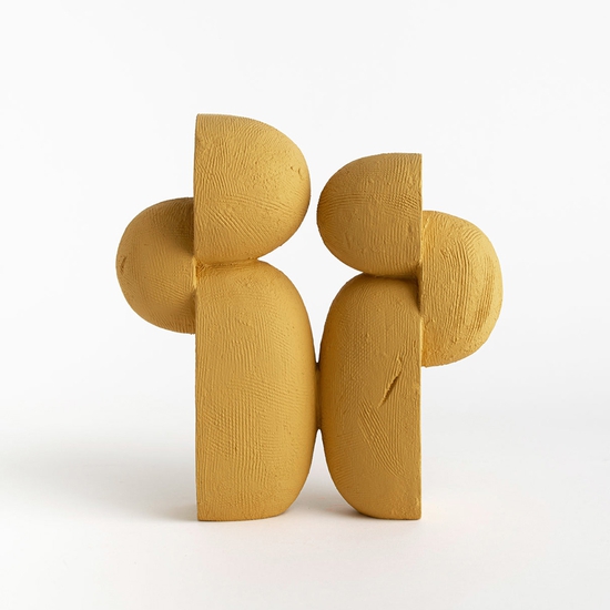Iván Carmona: ídolo del Romance, 2022, Ceramic, 11 x 10 x 4 inches