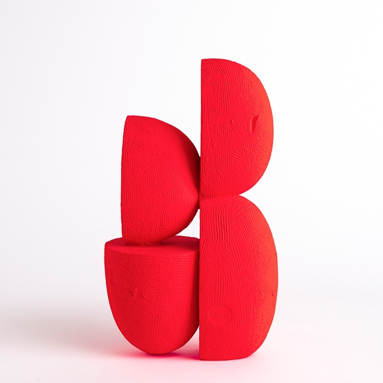 Iván Carmona: ídolo de la Pasión, 2022, Ceramic, 11 x 6 x 4 inches