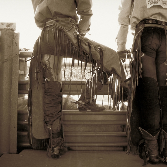 Jules Frazier: Checkin' Out the Stock, 2009, Fine art archival print, 20 x 30 and 34 x 51 inches