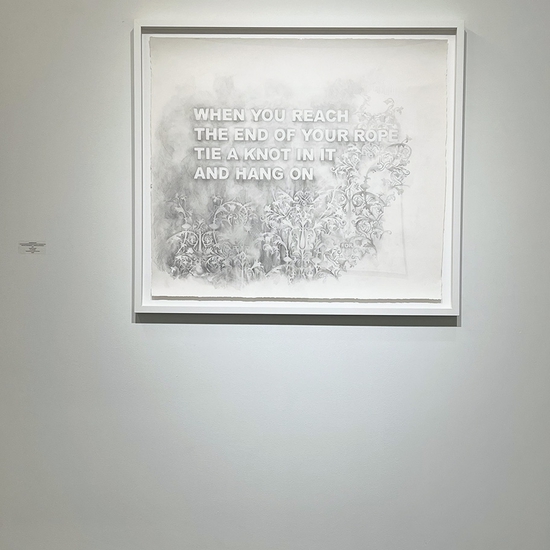 Group Exhibition: Color Blind, Install