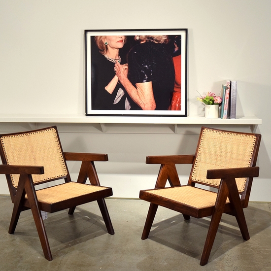 Gallery install of 'Evening Honoring Bill Blass, The Waldorf Astoria, New York'