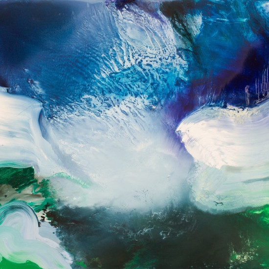 Currents On Living Things, 2015, Oil on canvas, 43 x 50 inches