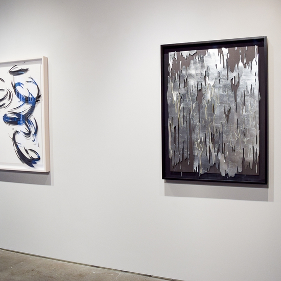 Installation in Andreas Kocks 2015 Solo Exhibition
