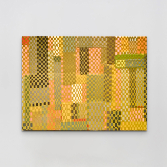 Susan Dory: Astrosurf 3, 2023, Acrylic on canvas over panel, 18 x 24 x 2 inches