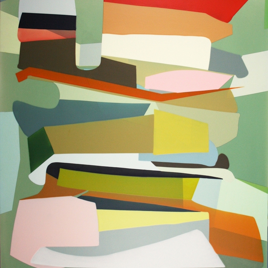 Susan Dory: Karen Carpenter Polestar, 2019, Acrylic On Canvas Over Panel, 50 x 44 x 2 inches