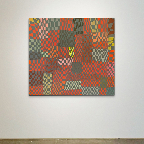 Susan Dory: The Secret Cave of the Heart 1, 2022, Acrylic on canvas over panel, 52 x 58 inches