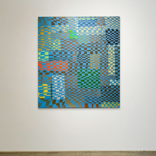 Susan Dory: The Secret Cave of the Heart 2, 2022, Acrylic on canvas over panel, 58 x 52 inches