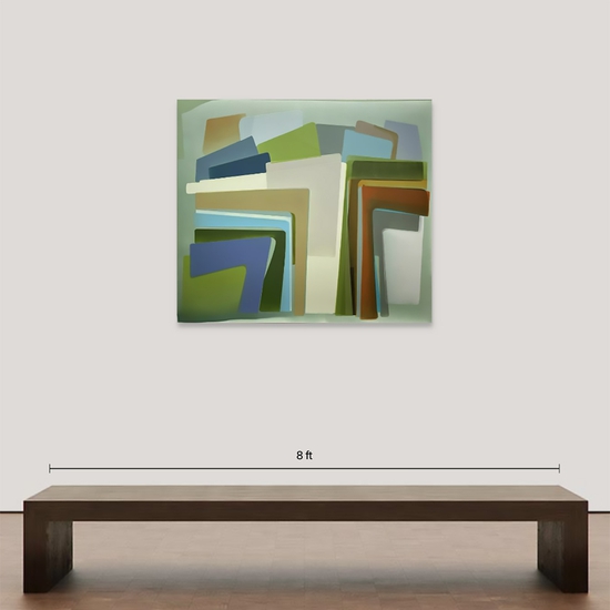 Spatial mockup of 'Simultanism'